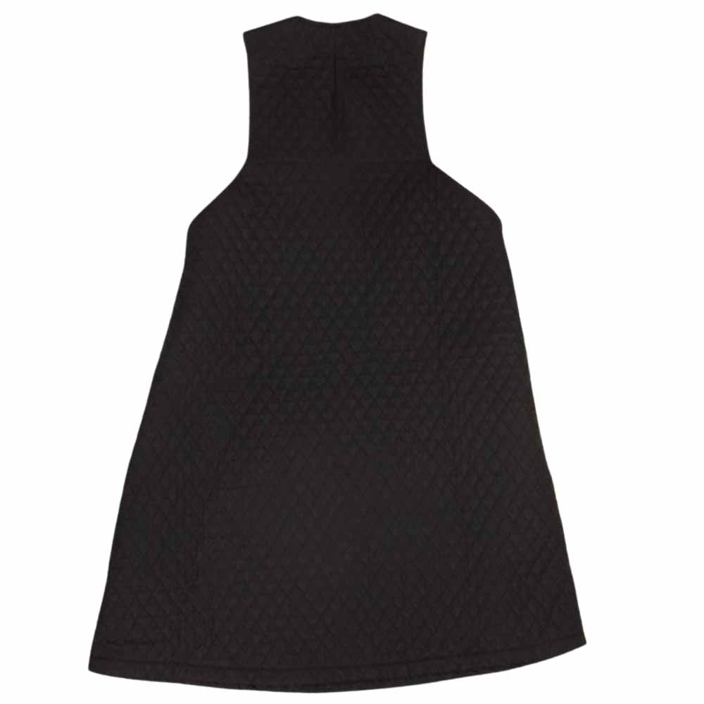ノワール ケイニノミヤ コムデギャルソン 18AW 3B-O021 キルティング ワンピース ブラック系 S【中古】