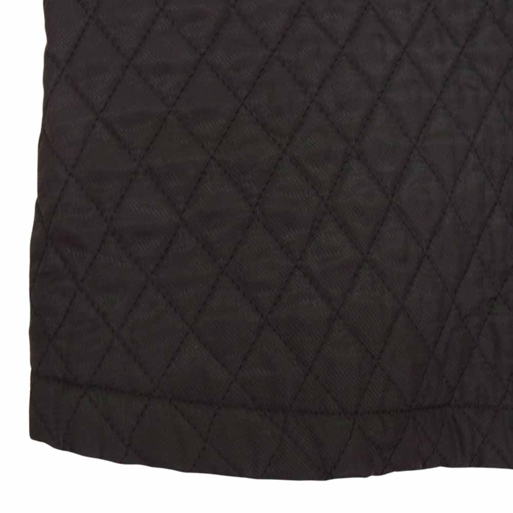 ノワール ケイニノミヤ コムデギャルソン 18AW 3B-O021 キルティング ワンピース ブラック系 S【中古】