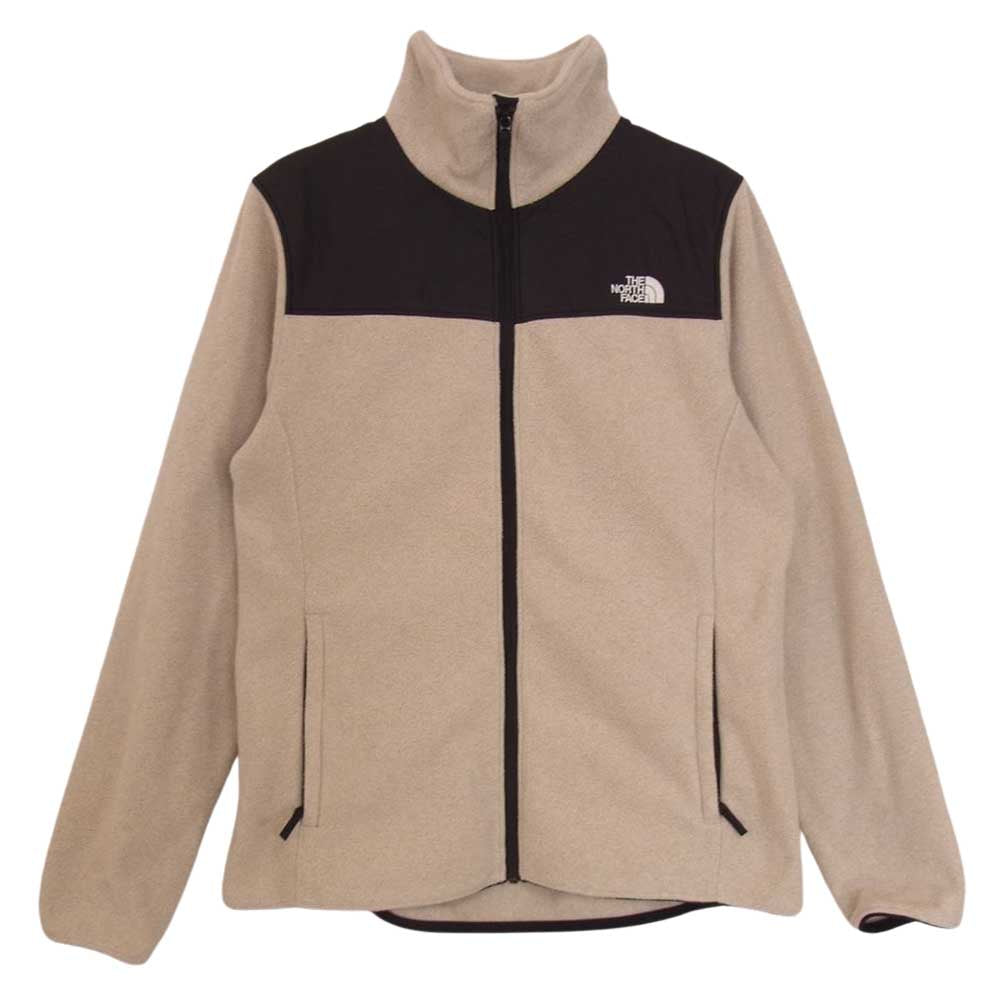 THE NORTH FACE ノースフェイス NLW71904 Mountain Versa Micro Jacket マウンテン バーサ マイクロ ジャケット フリース ベージュ系 M【中古】