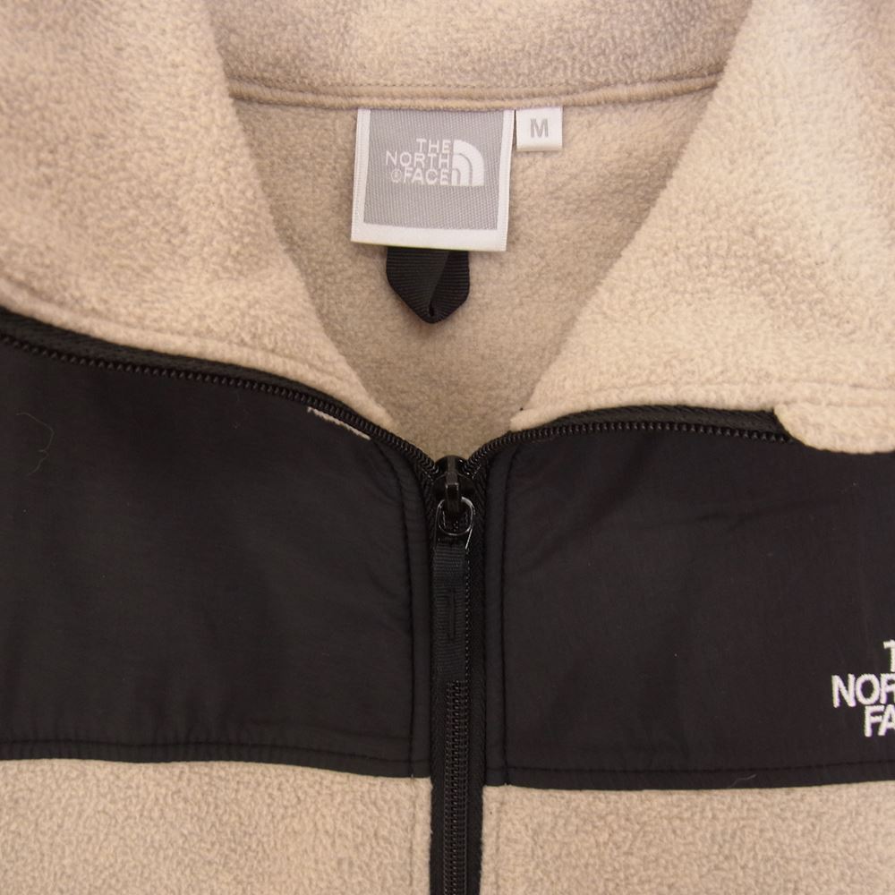 THE NORTH FACE ノースフェイス NLW71904 Mountain Versa Micro Jacket マウンテン バーサ マイクロ ジャケット フリース ベージュ系 M【中古】