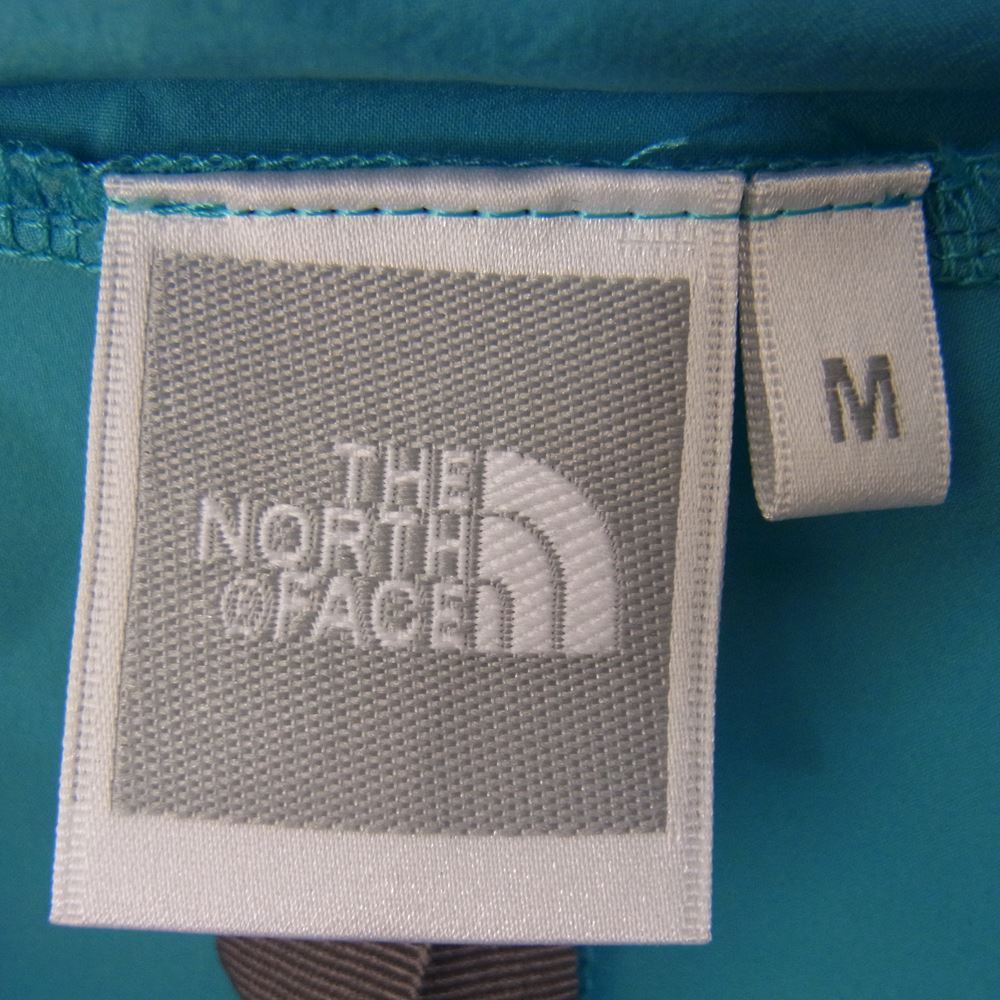 THE NORTH FACE ノースフェイス NPW21703 Mountain Softshell Hoodie マウンテン ソフトシェル フーディ ジャケット ブルー系 M【中古】