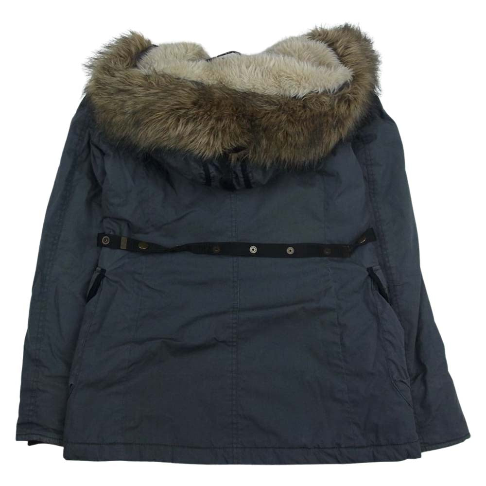 HYSTERIC GLAMOUR ヒステリックグラマー 2AC-8090 ワッペン付き N-3B プリマロフト 中綿 ジャケット カーキ系 F【中古】