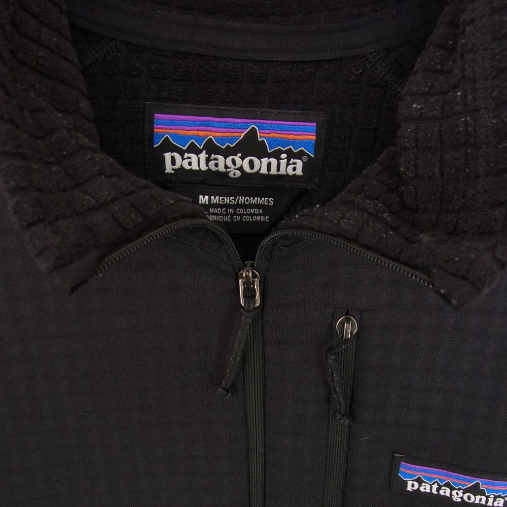 patagonia パタゴニア 20AW STY40110FA20 R1 プルオーバー ハーフジップ フリース ジャケット ブラック系 M【中古】