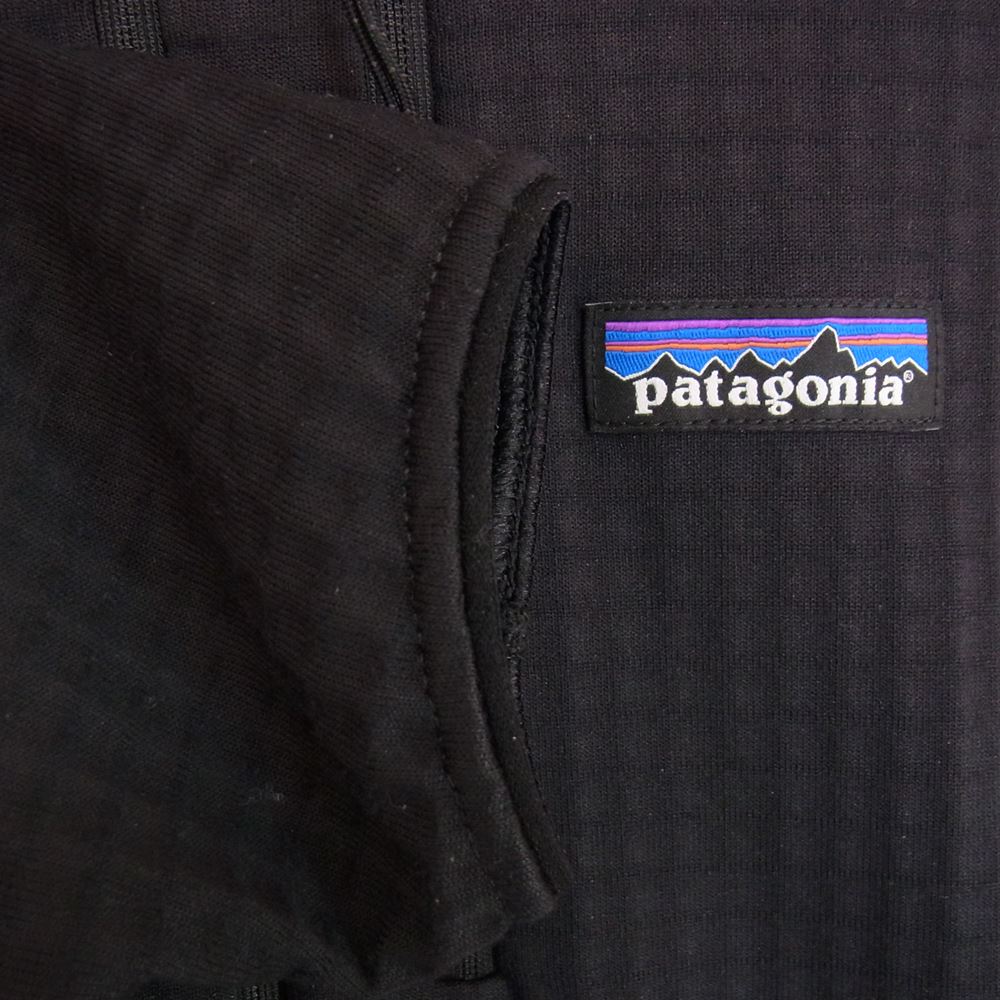 patagonia パタゴニア 20AW STY40110FA20 R1 プルオーバー ハーフジップ フリース ジャケット ブラック系 M【中古】