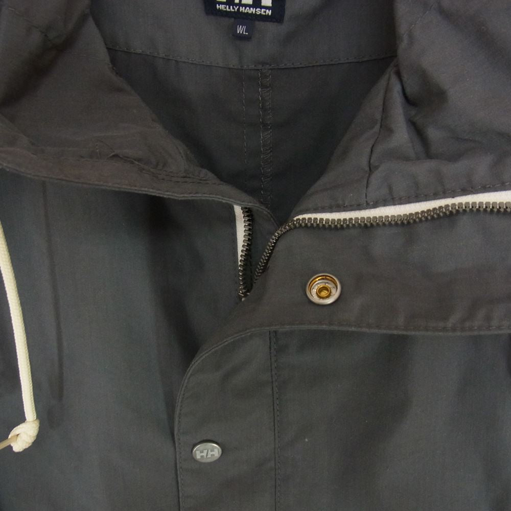 ヘリーハンセン HOE11463 Flatval Coat ナイロン コート グレー系 L【新古品】【未使用】【中古】