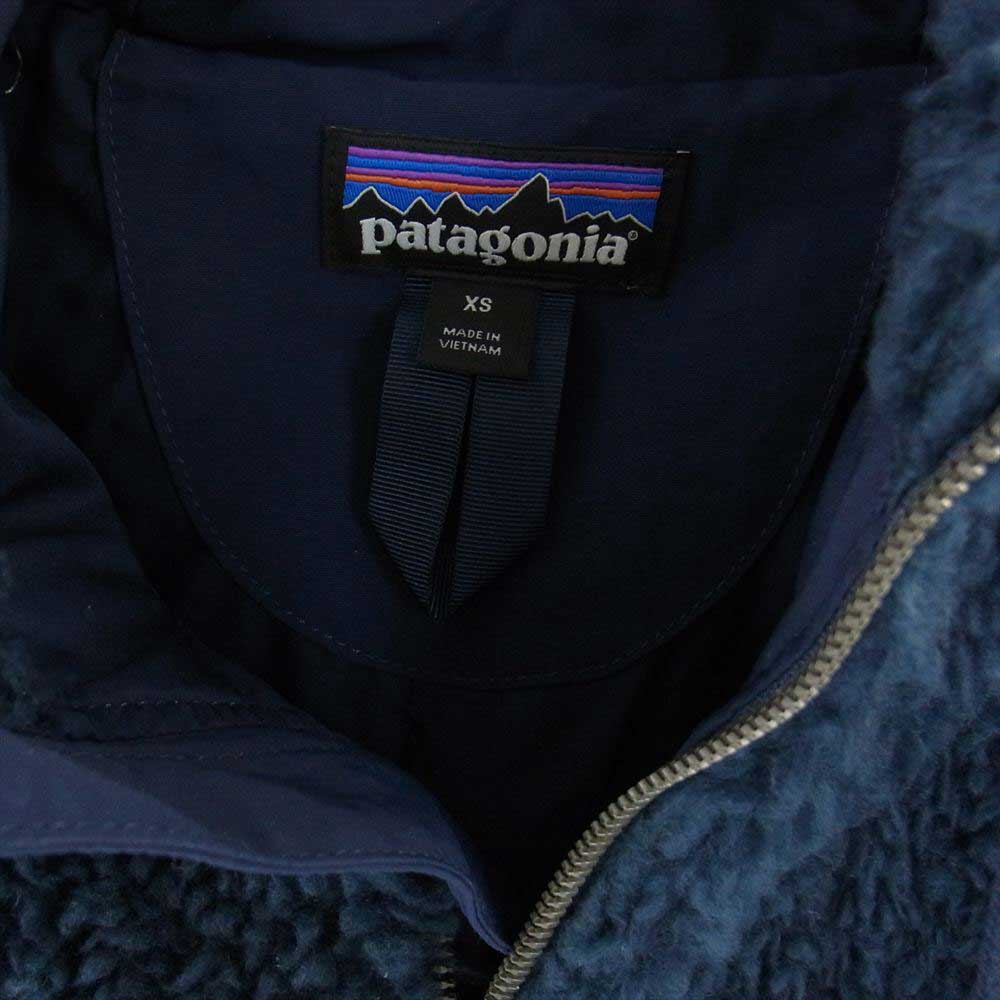 patagonia パタゴニア 19AW 25115 19年製 W's Dusty Mesa Parka ウィメンズ ダスティ メサ パーカ フリース ジャケット ネイビー系 XS【新古品】【未使用】【中古】