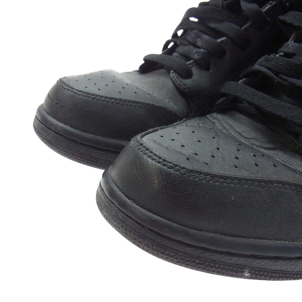 NIKE ナイキ 554724-010 AIR JORDAN 1 MID エア ジョーダン ミッド スニーカー ブラック系 27.5cm【中古】