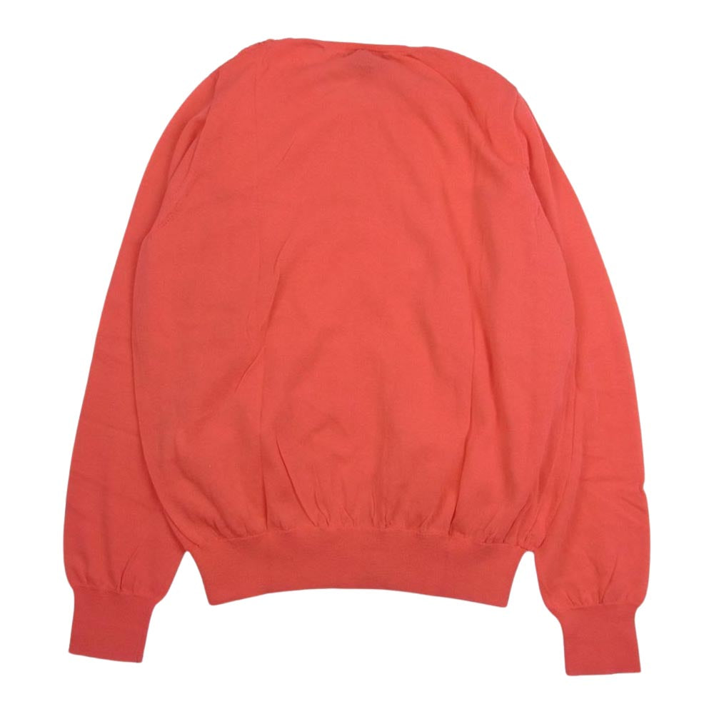 Drawer ドゥロワー 6515-106-0434 D SM CO/NY18G LAYER CGN 18G フロントギャザー カーディガン ピンク系 1【中古】