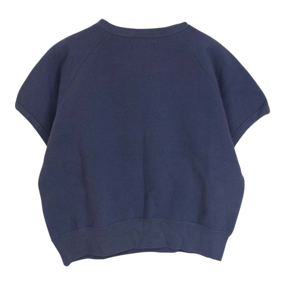 ザニューハウス TNH21100-07 CHULA VISTA HALF SLEEVE クルーネック スウェット 半袖 パープル系【美品】【中古】