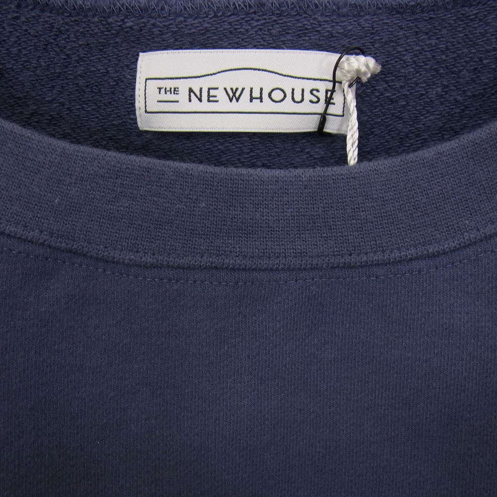 ザニューハウス TNH21100-07 CHULA VISTA HALF SLEEVE クルーネック スウェット 半袖 パープル系【美品】【中古】