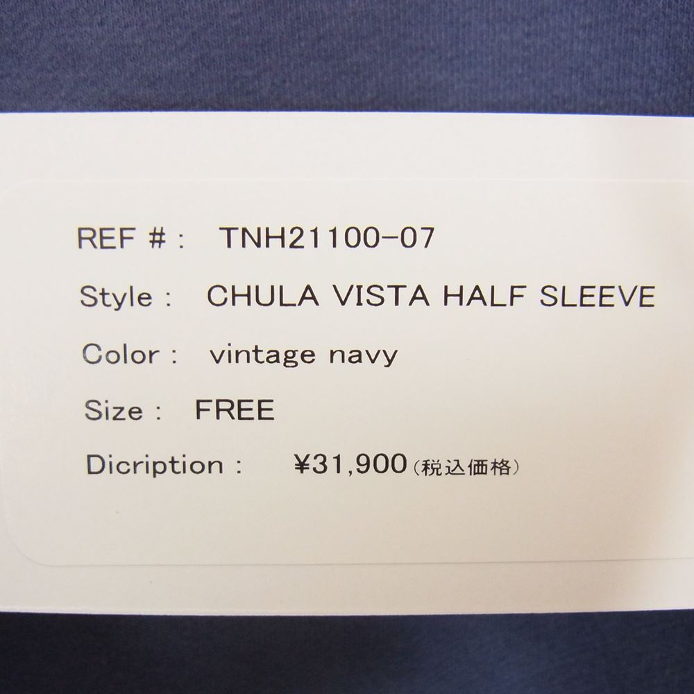ザニューハウス TNH21100-07 CHULA VISTA HALF SLEEVE クルーネック スウェット 半袖 パープル系【美品】【中古】