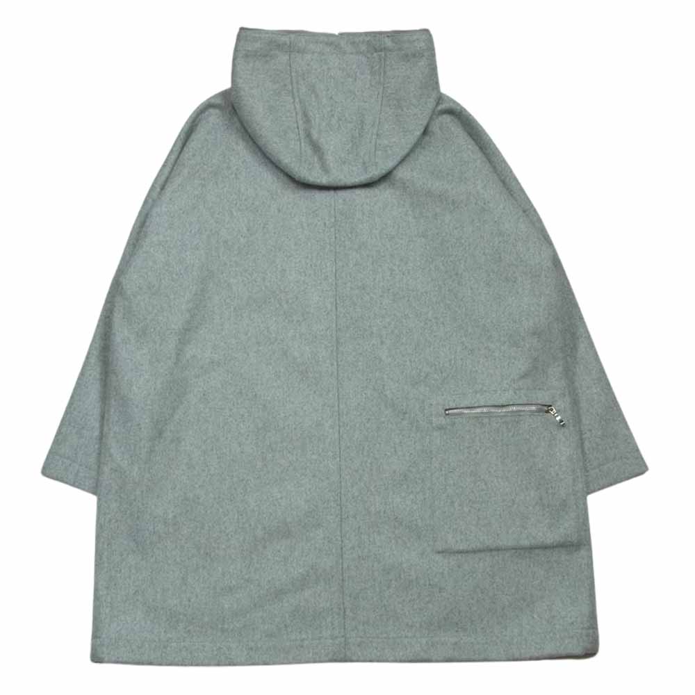 プレ プール パルティール ウール フルジップ コート ブルガリア製 グレー系 36【極上美品】【中古】