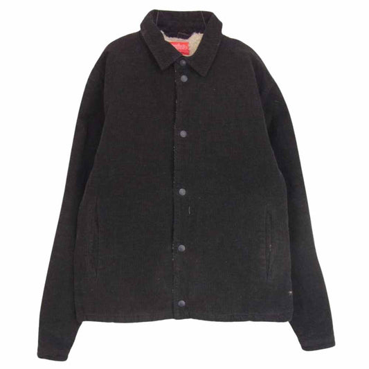 サンシャインプラスクラウド COACH JACKET WITH LINER コーデュロイ コーチ ジャケット ブラック系 1【中古】