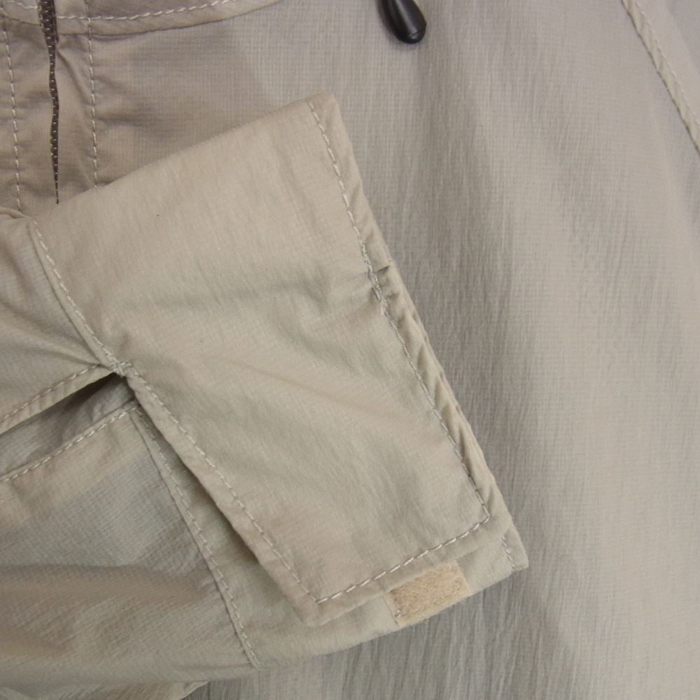 エンズアンドミーンズ Fishing Jacket フィッシング ナイロン ジャケット グレー系 S【中古】