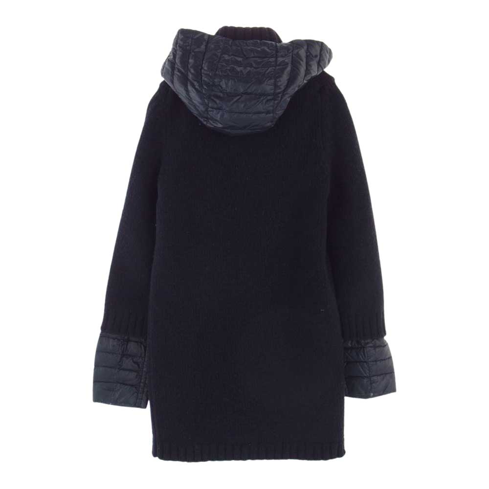DUVETICA デュベティカ 国内正規品 ニット ダウン コート ダークネイビー系 42【中古】