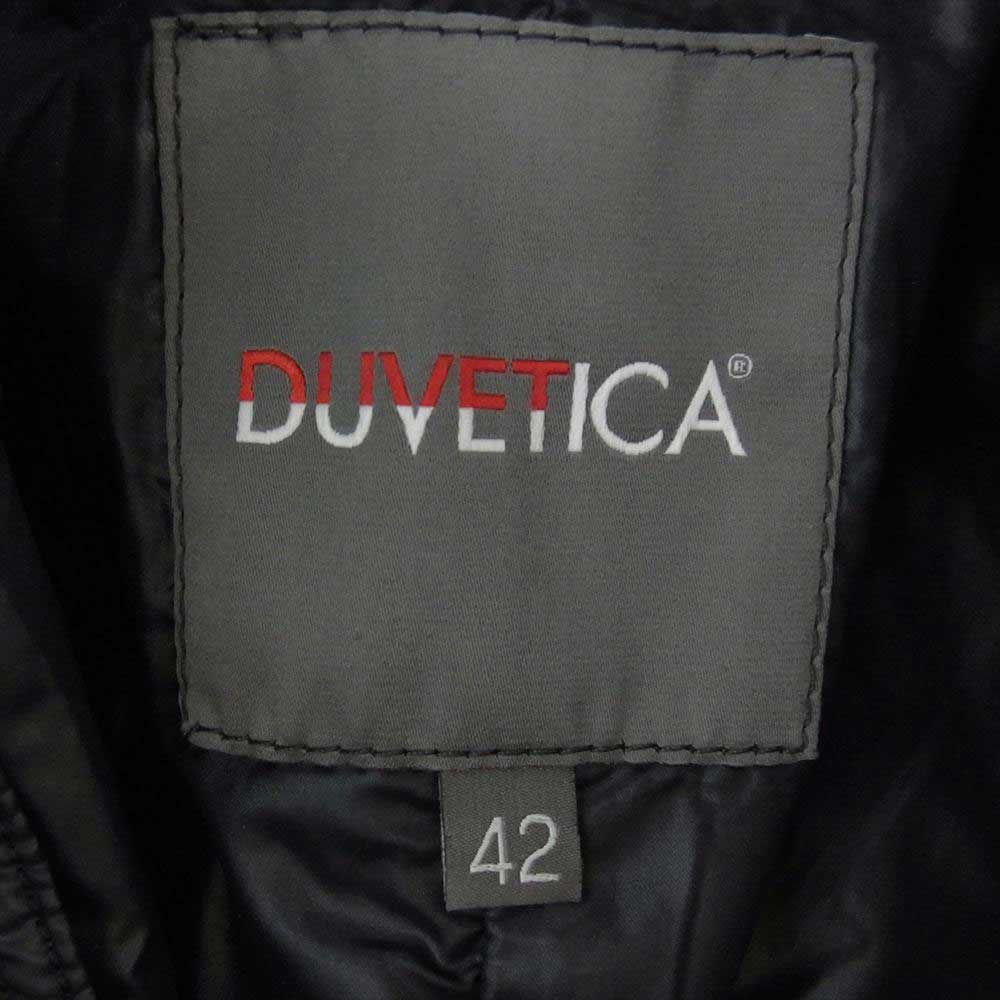 DUVETICA デュベティカ 国内正規品 ニット ダウン コート ダークネイビー系 42【中古】