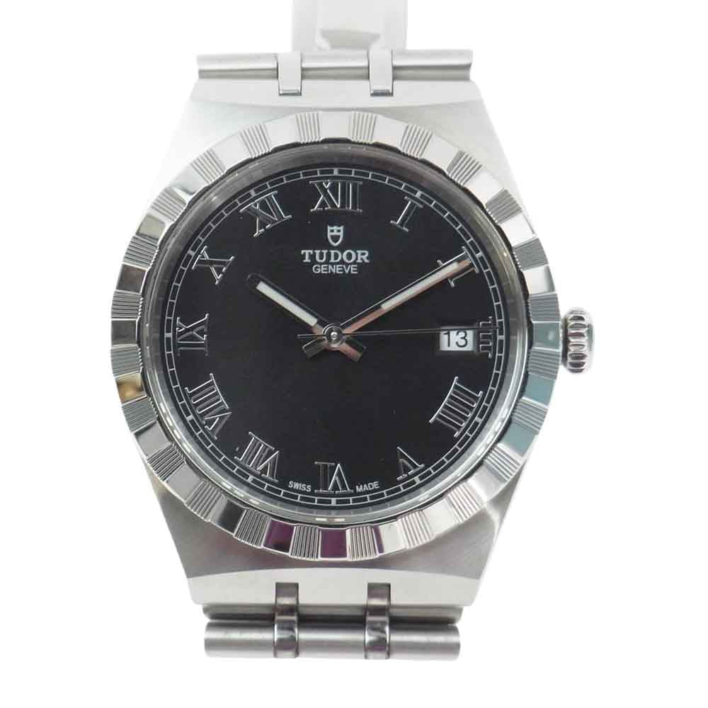 TUDOR チュードル 28500 ギャラ付 ROYAL DATE WATCH 自動巻 ロイヤル ウォッチ 腕時計 シルバー系【中古】