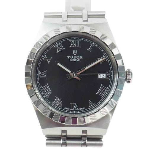 TUDOR チュードル 28500 ギャラ付 ROYAL DATE WATCH 自動巻 ロイヤル ウォッチ 腕時計 シルバー系【中古】