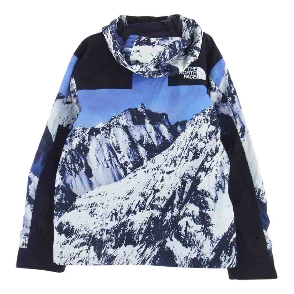 Supreme シュプリーム 17AW NP61701I × THE NORTH FACE ノースフェイス Mountain Parka 雪山 マウンテン パーカ ナイロン シェル ジャケット マルチカラー系 M【美品】【中古】