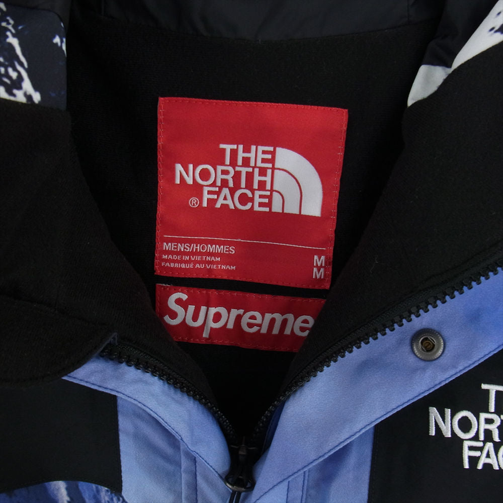 Supreme シュプリーム 17AW NP61701I × THE NORTH FACE ノースフェイス Mountain Parka 雪山 マウンテン パーカ ナイロン シェル ジャケット マルチカラー系 M【美品】【中古】