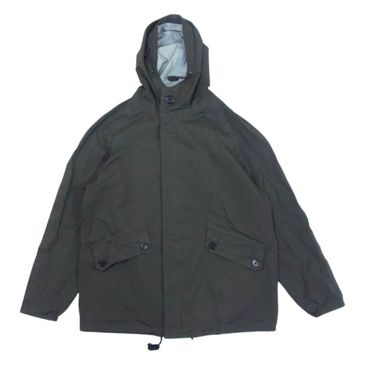 MARGARET HOWELL マーガレットハウエル 579-7225005 ナイロン フード ジャケット カーキ系 M【中古】