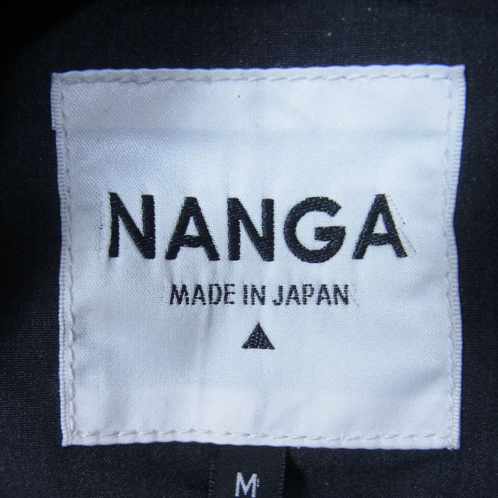 NANGA ナンガ ROCOCO ロココ 別注 焚火 オーロラ ダウン ジャケット チャコール系 M【中古】