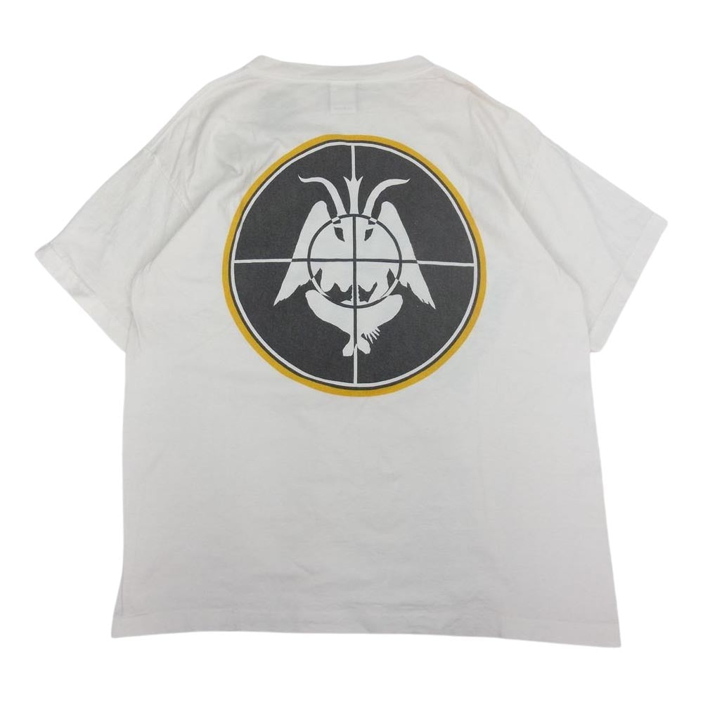 セントマイケル SM-S22-0000-005 SS TEE DEMON KILLER プリント 半袖 Tシャツ ホワイト系 XL【新古品】【未使用】【中古】