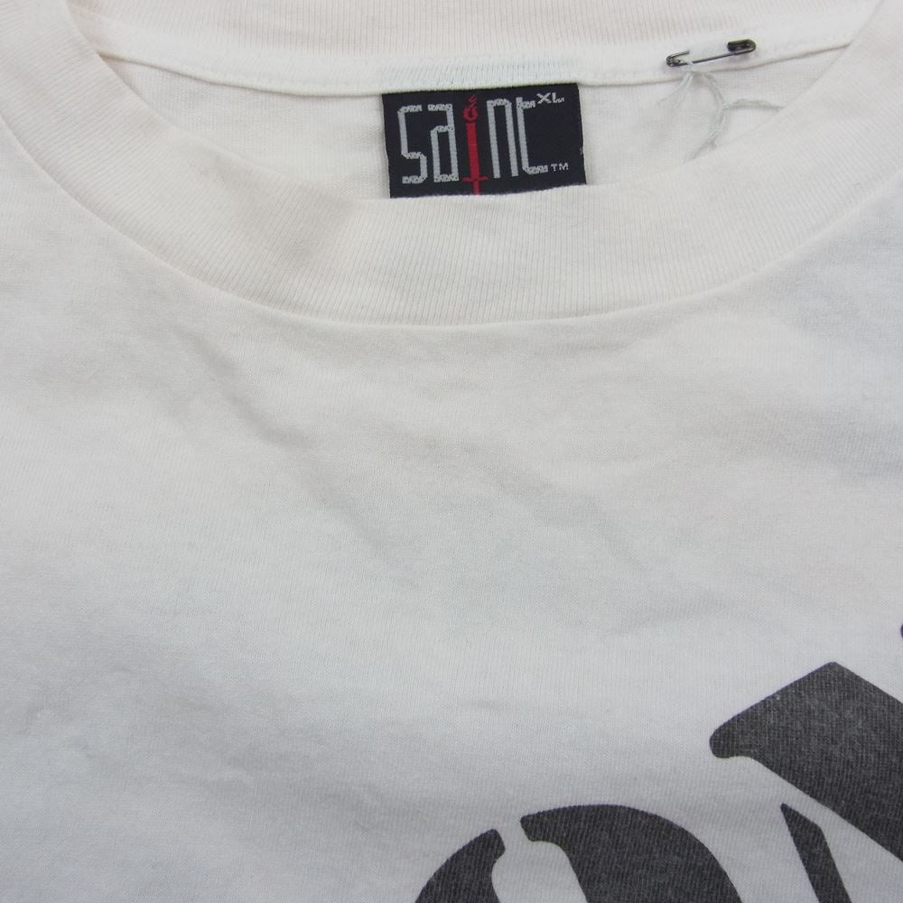 セントマイケル SM-S22-0000-005 SS TEE DEMON KILLER プリント 半袖 Tシャツ ホワイト系 XL【新古品】【未使用】【中古】