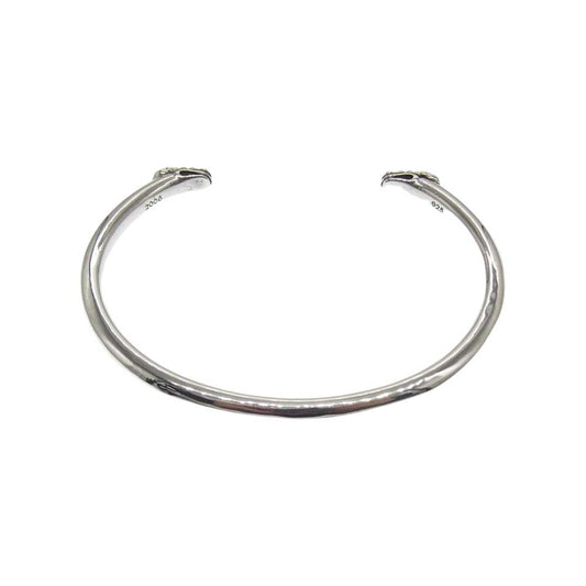 CHROME HEARTS クロムハーツ（原本無） 購入時レシート付 BANGLE DOUBLE DOG ダブルドッグ バングル シルバー系【中古】