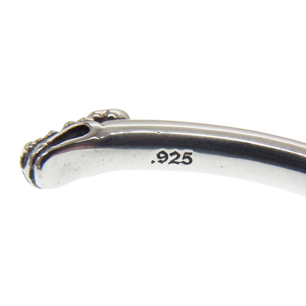 CHROME HEARTS クロムハーツ（原本無） 購入時レシート付 BANGLE DOUBLE DOG ダブルドッグ バングル シルバー系【中古】