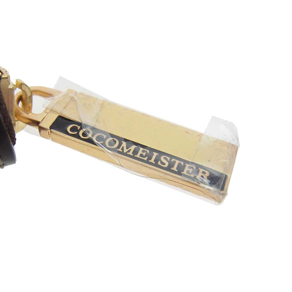 COCOMEISTER ココマイスター ヨコハマ ラウンドジップ レザー ウォレット 長財布 ワインレッド系【新古品】【未使用】【中古】