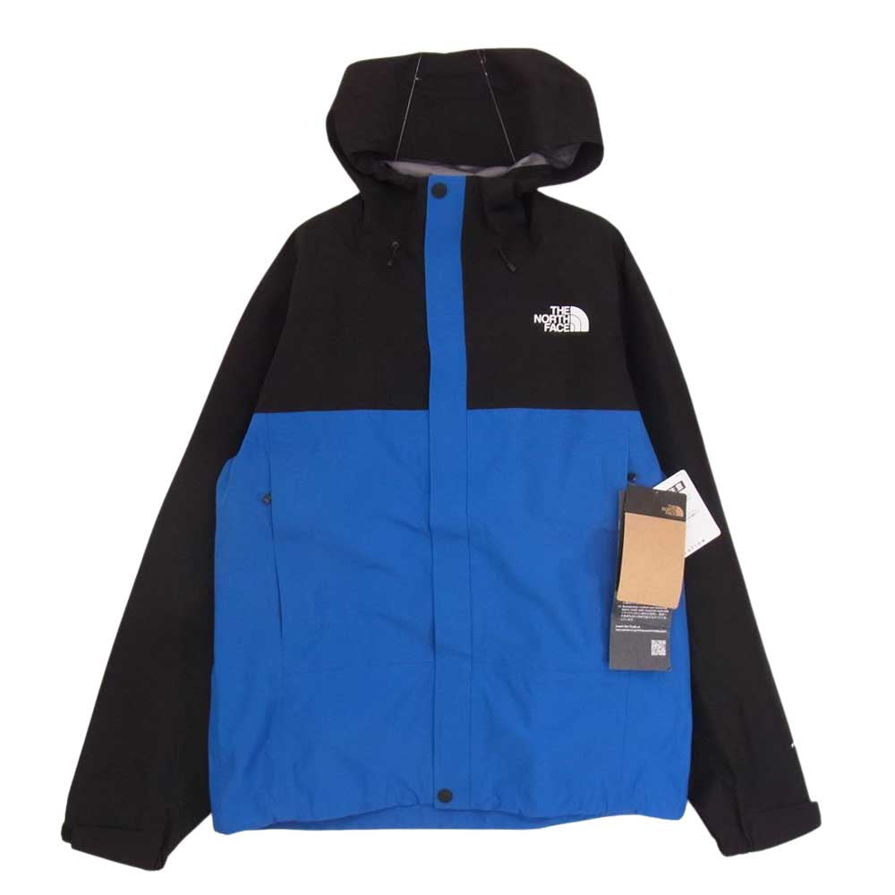 THE NORTH FACE ノースフェイス NP12114 FL DRIZZLE JACKET ドリズル ジャケット ナイロン マウンテン パーカー ブルー系 S【新古品】【未使用】【中古】