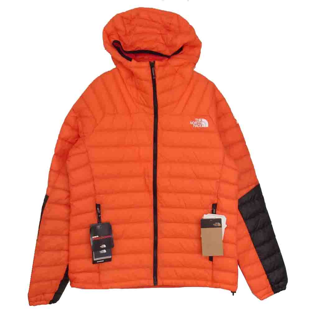 THE NORTH FACE ノースフェイス ND91823 PERTEX Ultimate Down Hoodie アルティメイト フーディダウン ジャケット レッド系 XL【新古品】【未使用】【中古】