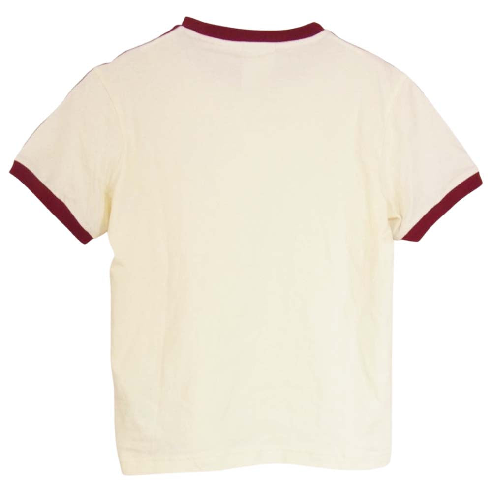 adidas アディダス × Sporty＆Rich カットソー TEE 半袖シャツ  オフホワイト系 M【中古】