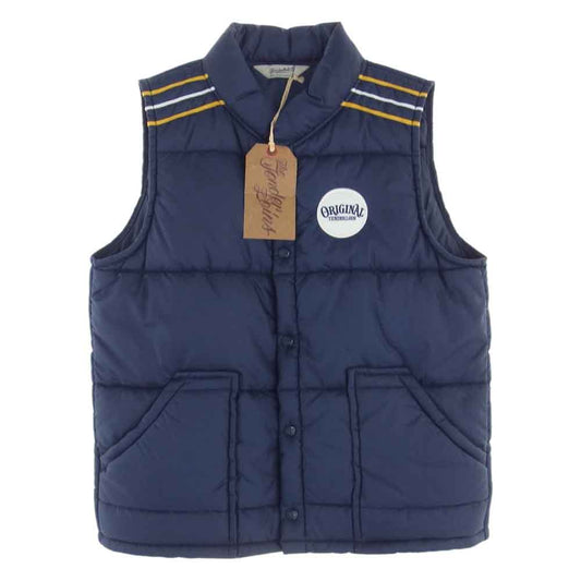 TENDERLOIN テンダーロイン NRA RACING VEST レーシング 中綿 ベスト ネイビー系 S【美品】【中古】