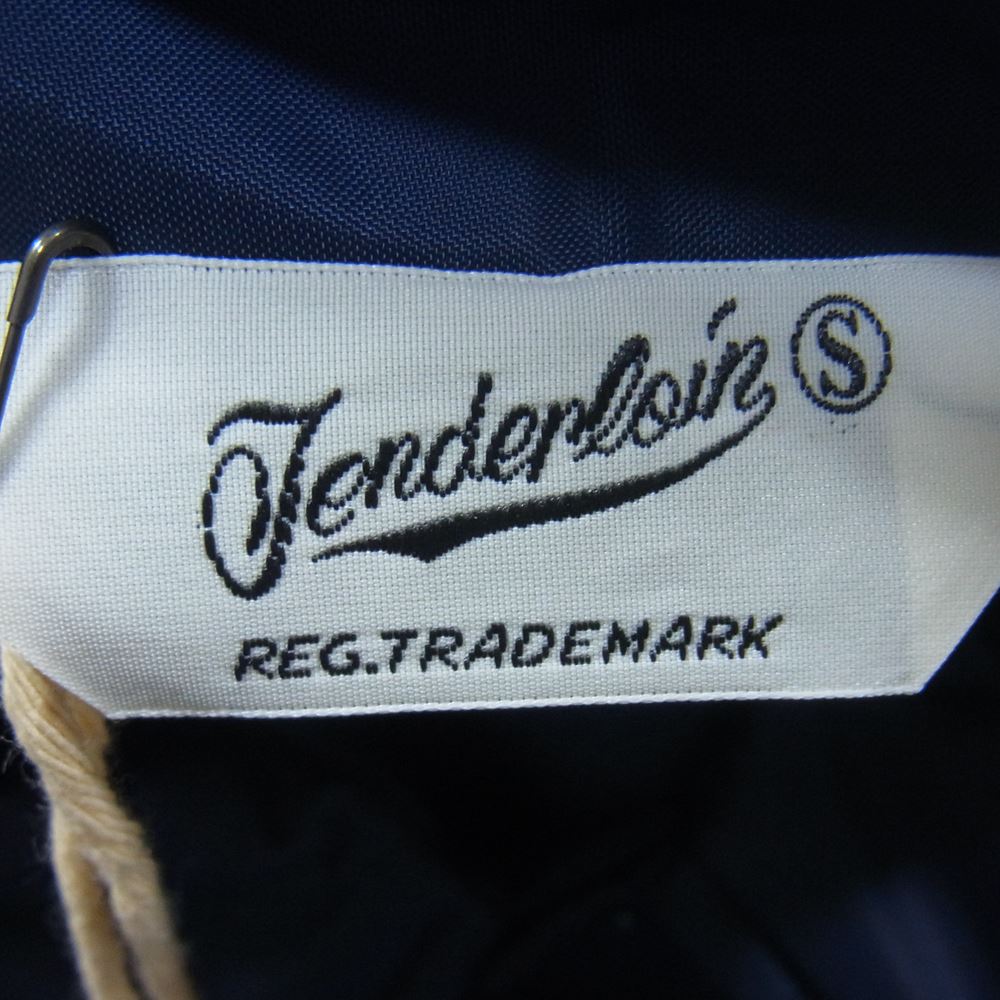 TENDERLOIN テンダーロイン RACING COACH JKT レーシング コーチ ナイロン ジャケット ネイビー系 S【美品】【中古】