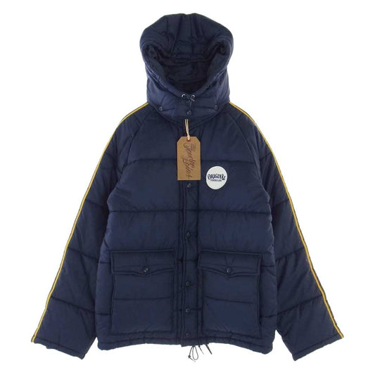 TENDERLOIN テンダーロイン NRA RACING JKT レーシング 中綿 ジャケット ネイビー系 S【美品】【中古】
