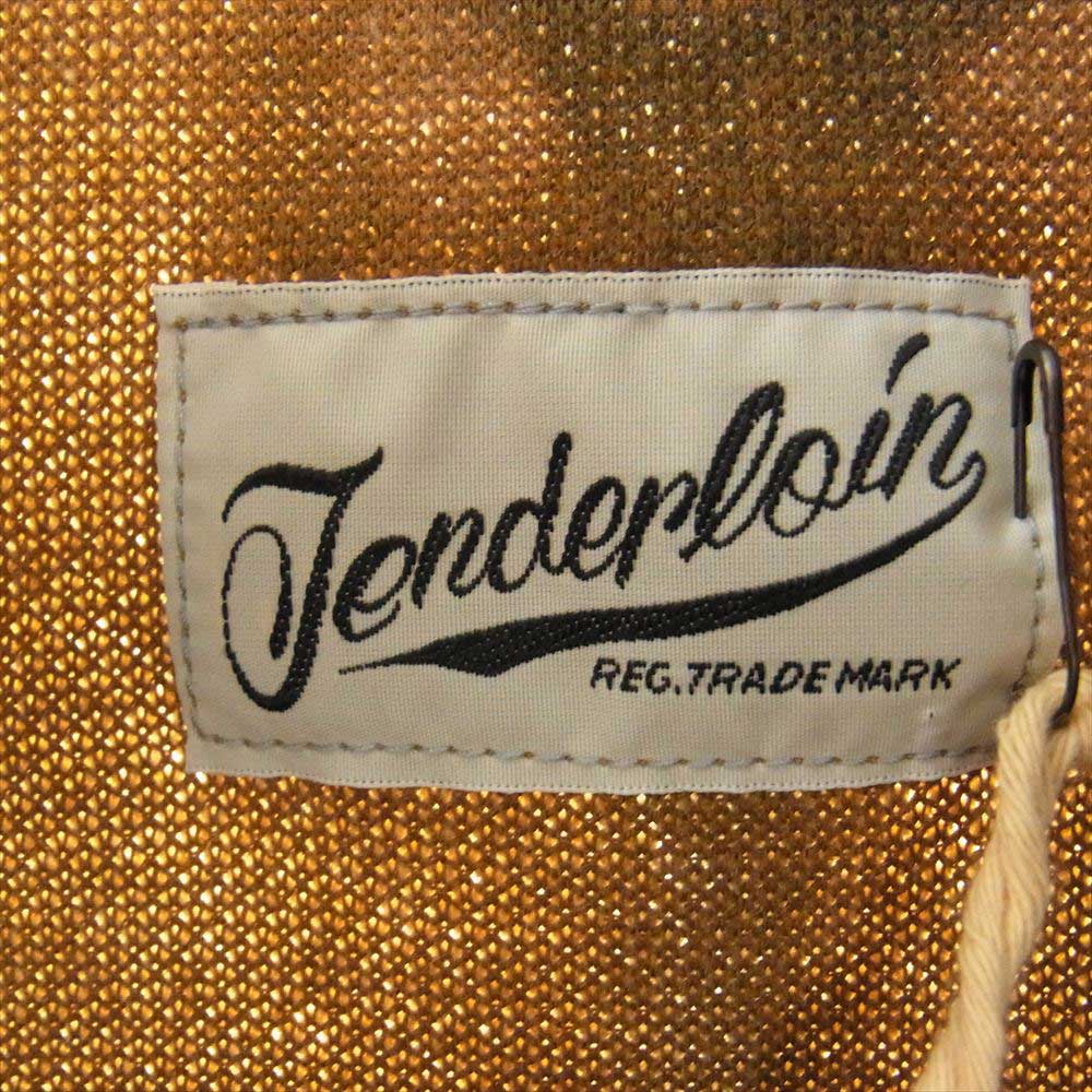 TENDERLOIN テンダーロイン ANIMAL CPO FOX アニマル フェイクファー シャツ ジャケット ブラウン系 S【美品】【中古】