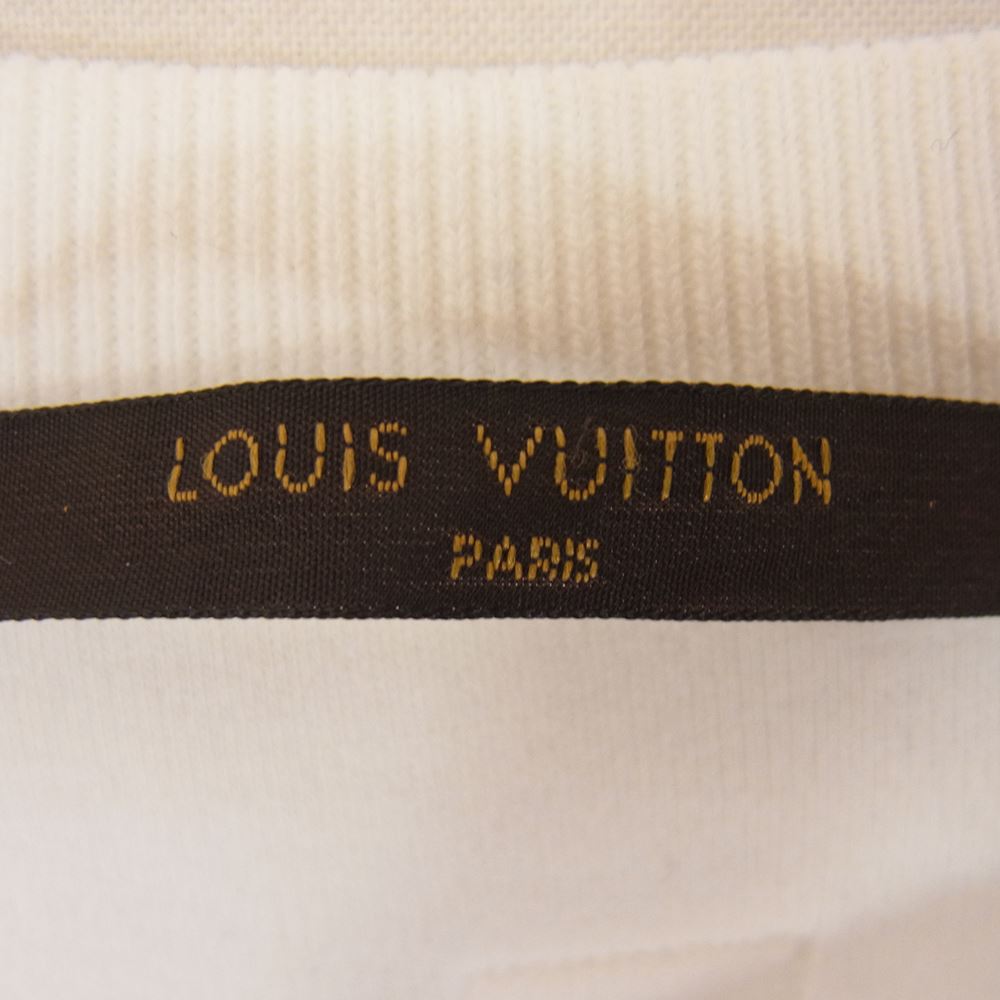 LOUIS VUITTON ルイ・ヴィトン 17SS アメリカズカップ 2017 ロゴ スウェット ホワイト系 XXL【中古】