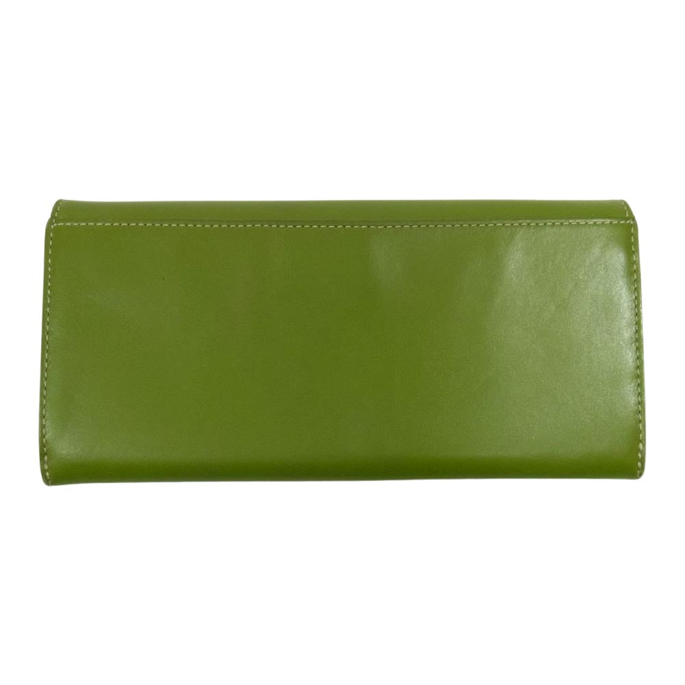 Kate Spade ケイトスペード PWRU0070 304 長財布 グリーン系【中古】