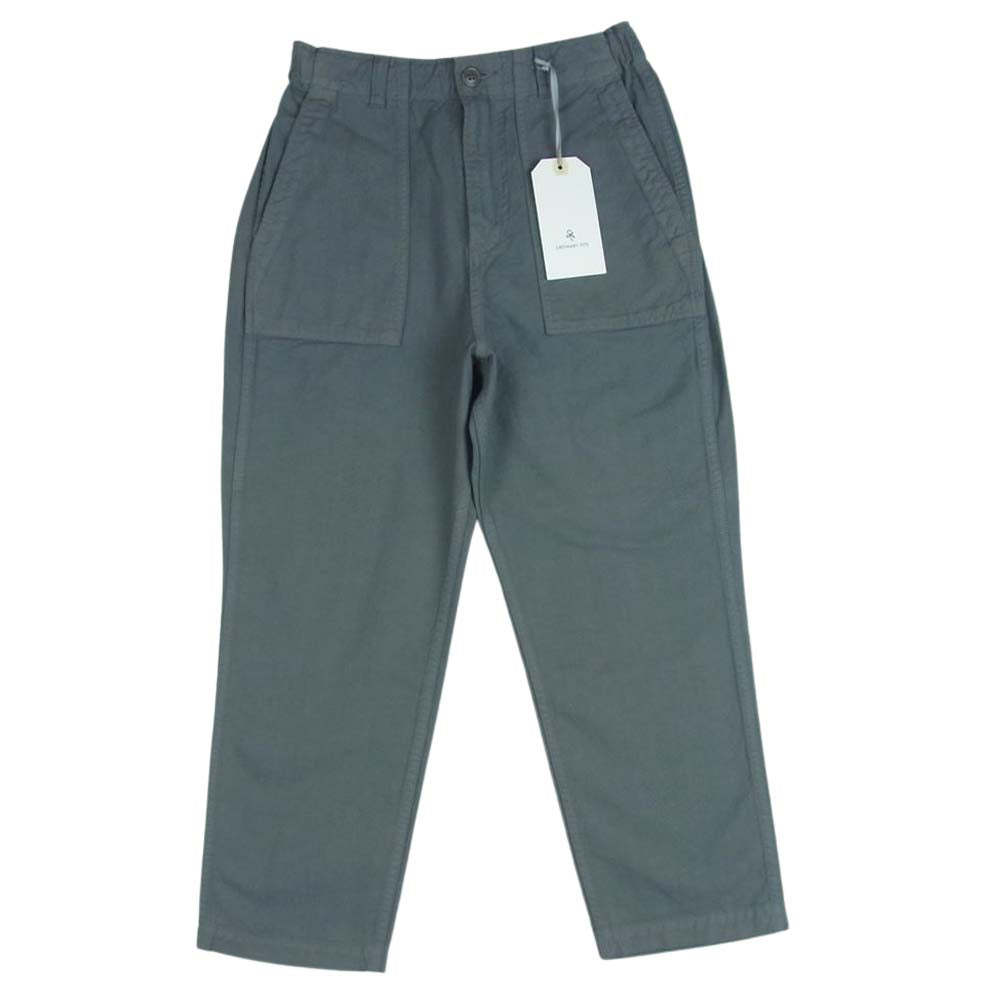 Ordinary fits オーディナリーフィッツ OMR-P001 ウエストゴム ベイカー パンツ グレー系 blue gray【新古品】【未使用】【中古】