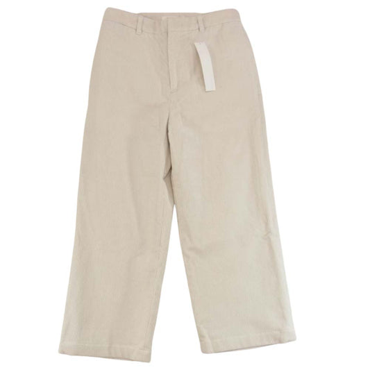 ギャルリーヴィー コーデュロイ パンツ オフホワイト系 32【新古品】【未使用】【中古】