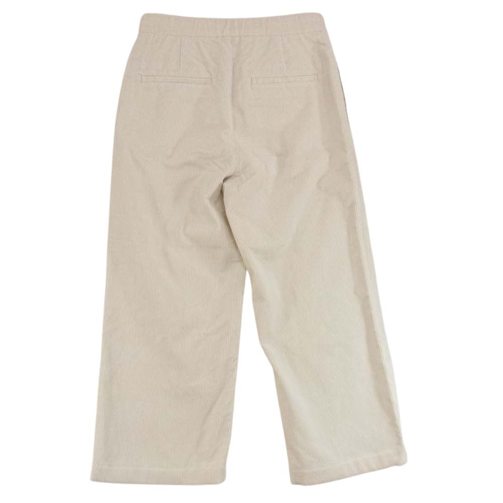 ギャルリーヴィー コーデュロイ パンツ オフホワイト系 32【新古品】【未使用】【中古】