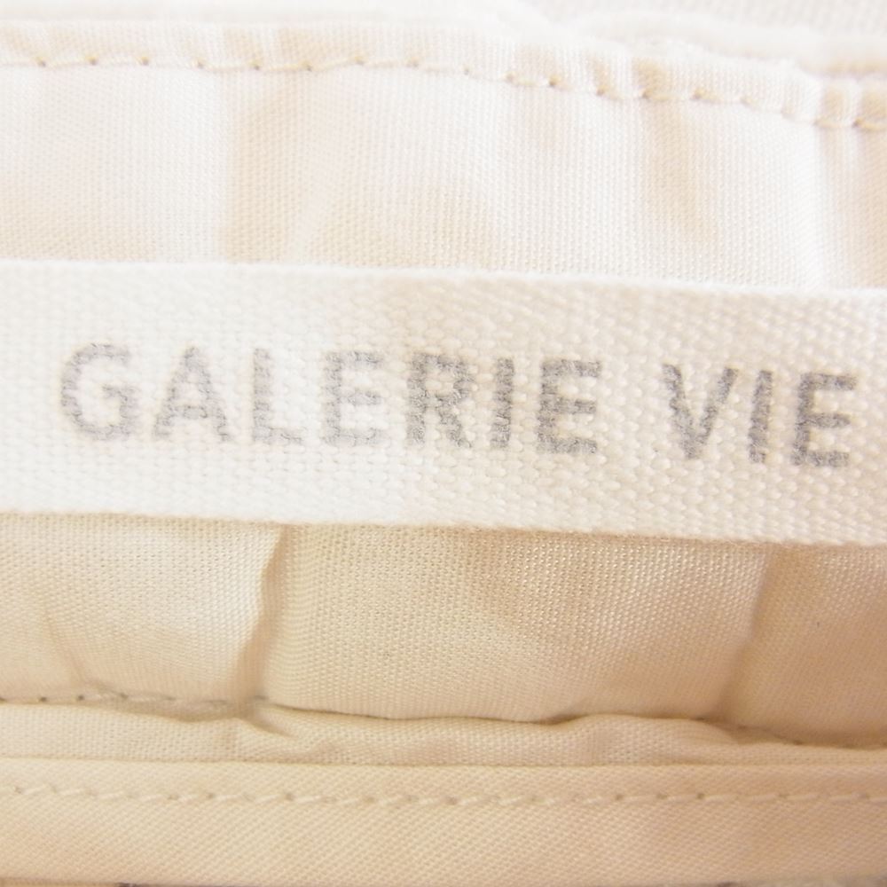 ギャルリーヴィー コーデュロイ パンツ オフホワイト系 32【新古品】【未使用】【中古】