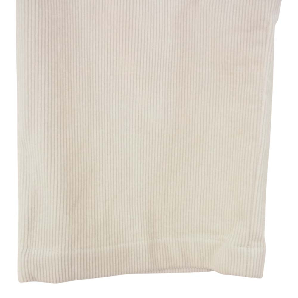 ギャルリーヴィー コーデュロイ パンツ オフホワイト系 32【新古品】【未使用】【中古】