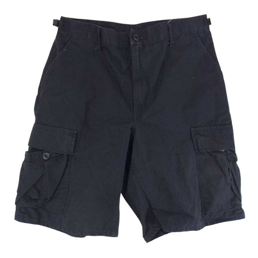 プロパー  リップストップ カーゴ ショート パンツ ショーツ ダークネイビー系 S【中古】