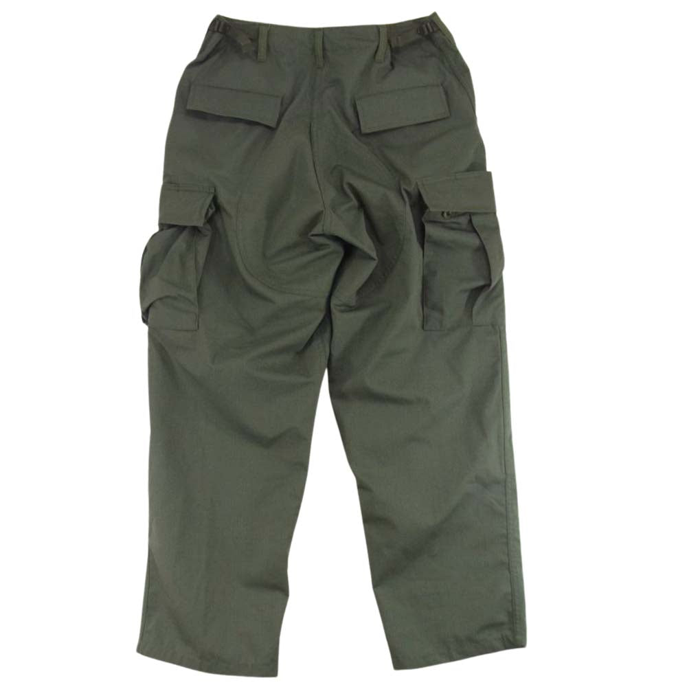 トゥルースペック リップストップ モンキーパッチ カーゴ パンツ モスグリーン系【中古】