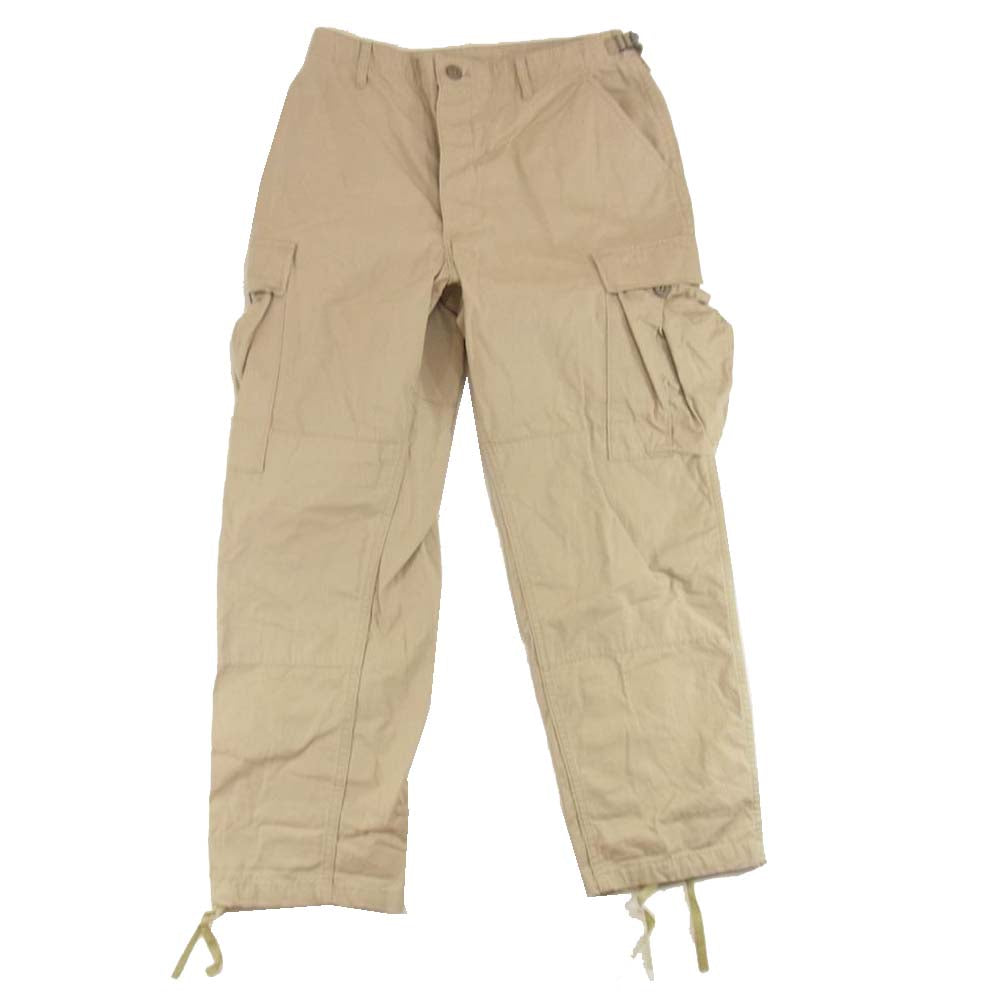 プロパー  リップストップ カーゴ パンツ ベージュ ベージュ系【中古】