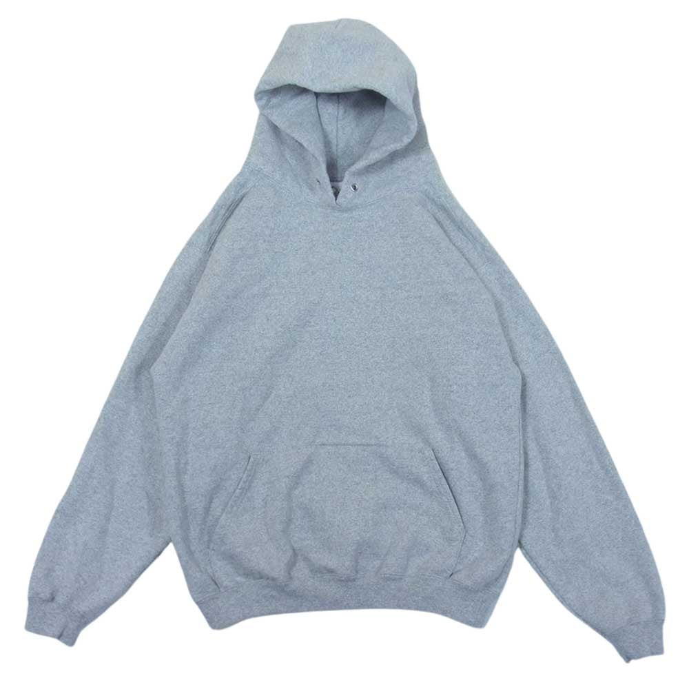 ザコットンエクスチェンジ USA製 裏起毛 プルオーバー スウェット パーカー グレー系 M【中古】
