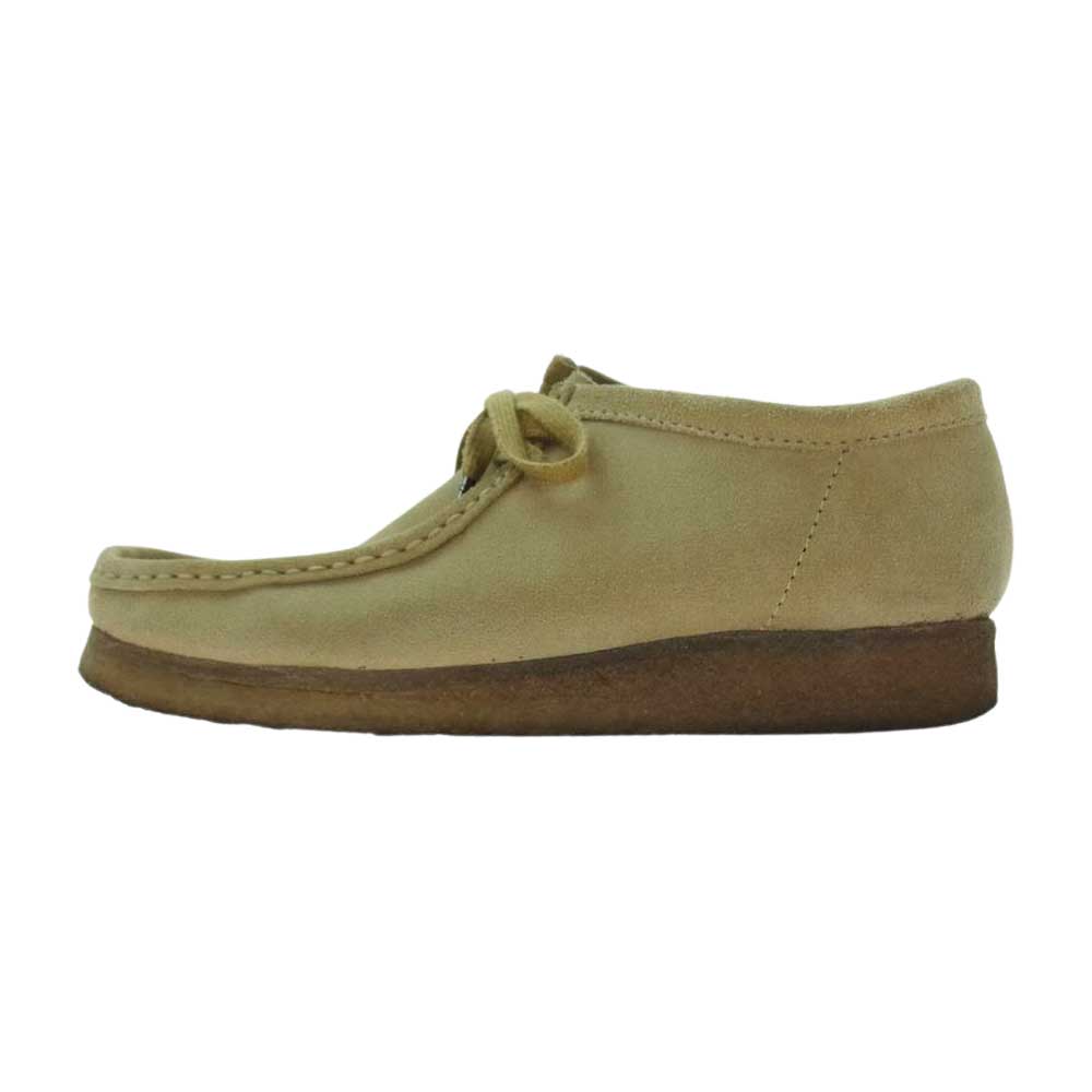 Clarks クラークス Wallabee ワラビー クレープソール シューズ ライトブラウン系 26cm【中古】